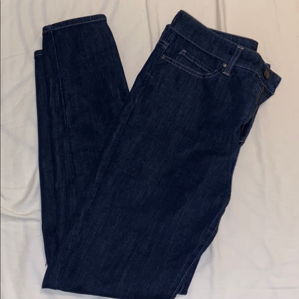 Uniqlo skinny high rise ultra stretch jeans